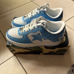 Bapesta baby blue sax