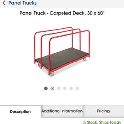 Panel Truck-carpeted Deck