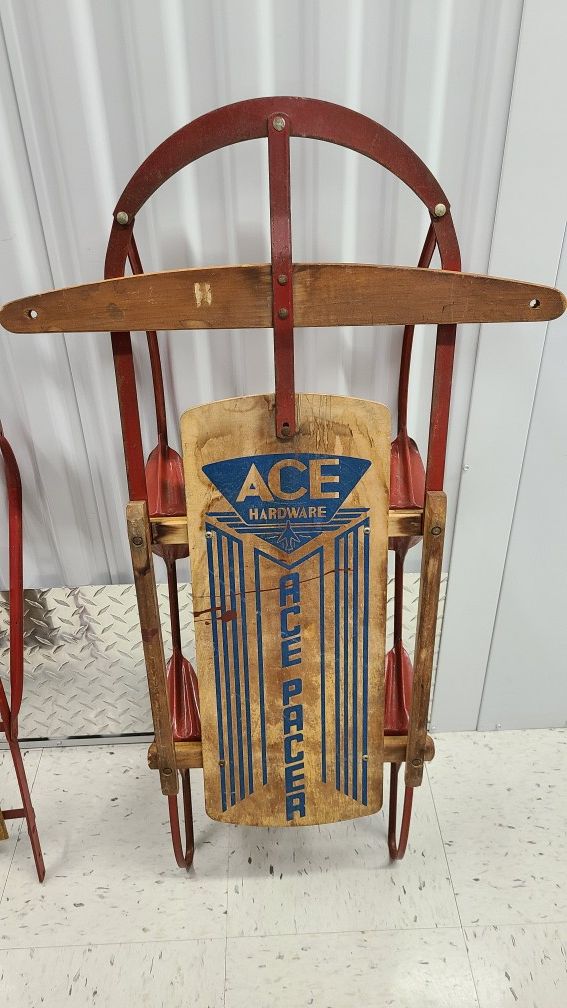 Ace Hardware Wooden Sled