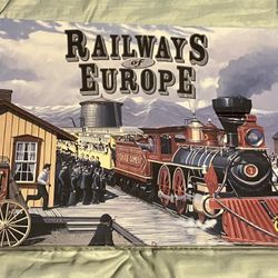 RAILWAYS OF EUROPE Board Game **sealed/new**