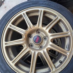 Subaru BBS STI Wheels