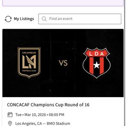 LAFC vs LDA $35 EACH