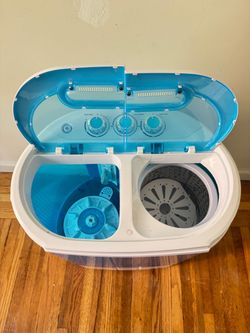 Portable Twin Tub Mini Washing Machine