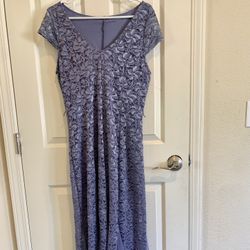 Long Dress - Powder Blue Formal Dress