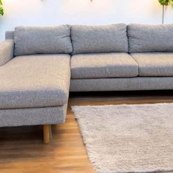 West Elm Reversible Couch 🛻Delivery Available🛻