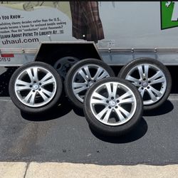 225/45 R17 Tires With Mercedes Rims