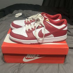 Gym Red Nike Dunks Size 12