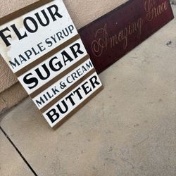 Wall decor , each $5