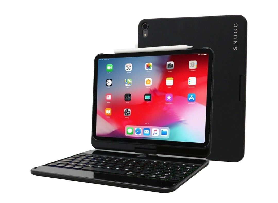 The OG , S.N.U.G.G. SNUGG iPad Pro 11" (2018 - 1st Gen) 360 Keyboard BLACK