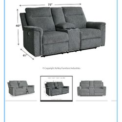 Powered Recliner Couch 