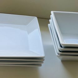 Plstos y tasa doperas quadradas