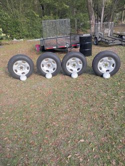 Factory Wheels and Tires from F150 Truck