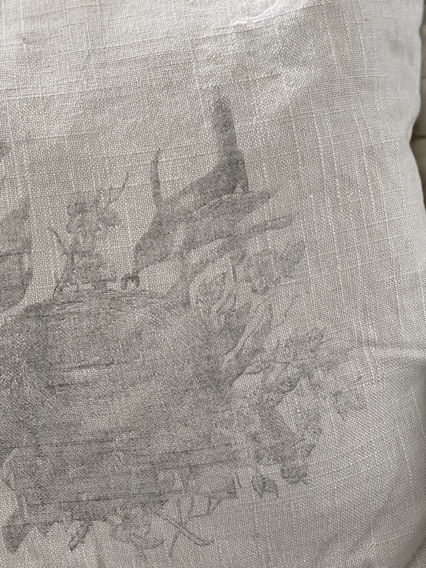Tattered And Torn Square Toss Pillow