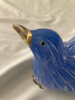 Blown glass bird