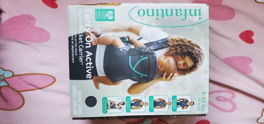 Infantino Carry On Active Multi-Pocket Baby Carrier – New