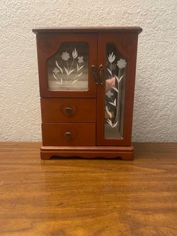Jewelry Box - Walnut finish