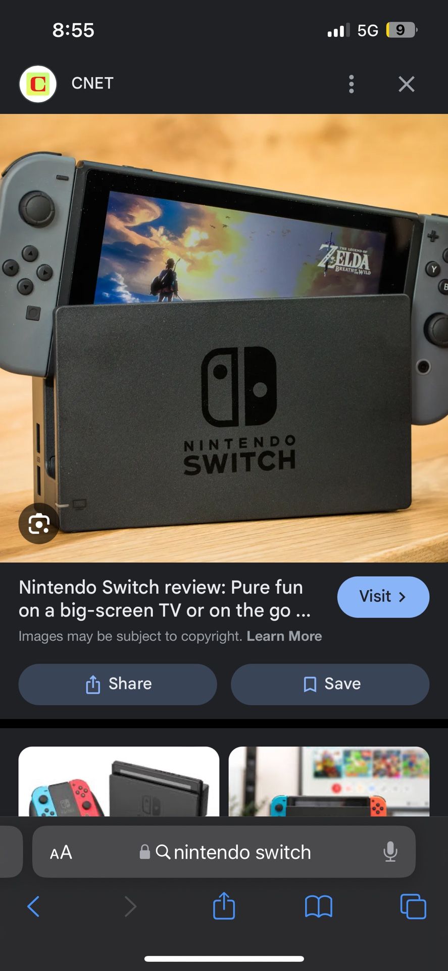 Brand New Nintendo Switch Just Like This One Just No Dock