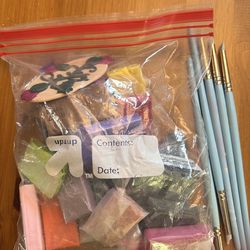 Modeling clay with molding tools