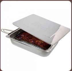 SALUTE FREEDOM💥💥💥🍗🌭🍔 WITH CAMERONS’ NEW BUDWEISER SMOKING & GRILLING PRODUCTS /The Budweiser Original Indoor Outdoor Stovetop Smoker