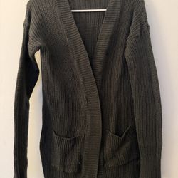 Gray Cardigan 