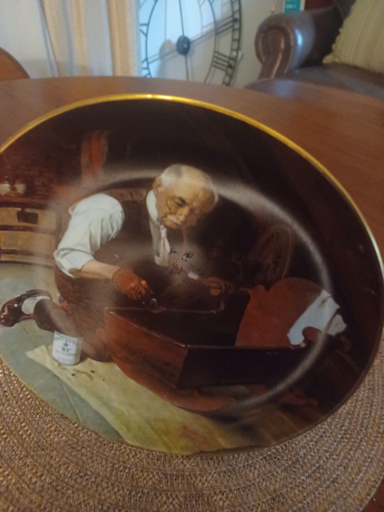 Norman Rockwell  Plate