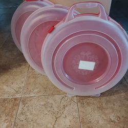 Storage Containers For 24" Christmas Wreaths All $25.00 See My Other Offers Must Pick Up Cash Only And NO HOLDS 