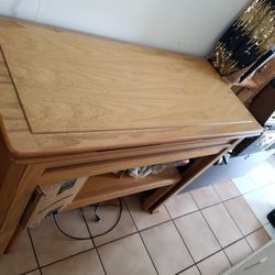 Casino Wooden Storage table