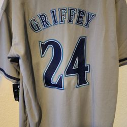 Ken Griffey Jr Seattle Marines Baseball Jersey Classic/Large 
