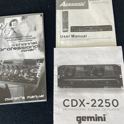 Mixer / 🔊 Speakers / Disk Changer 