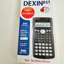 DEXIN BST Scientific Calculator KK-82MS-D ( Brand New) $5