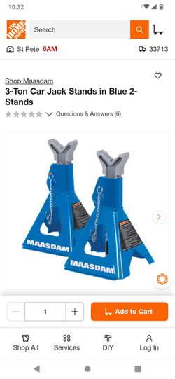3 TON JACK STAND SET