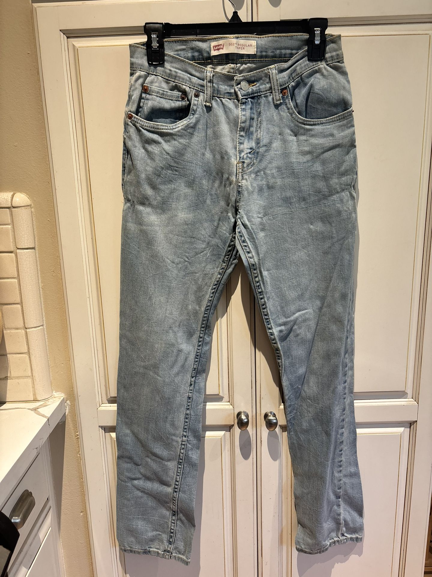 Levi’s 502 28x28 light blue denim