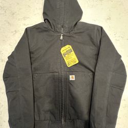 Youth Black Carhartt Jacket