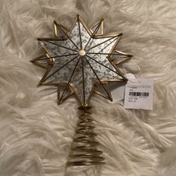  Vintage Gold Christmas Tree Topper