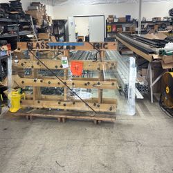 1/2” Tempered Door Lite. 