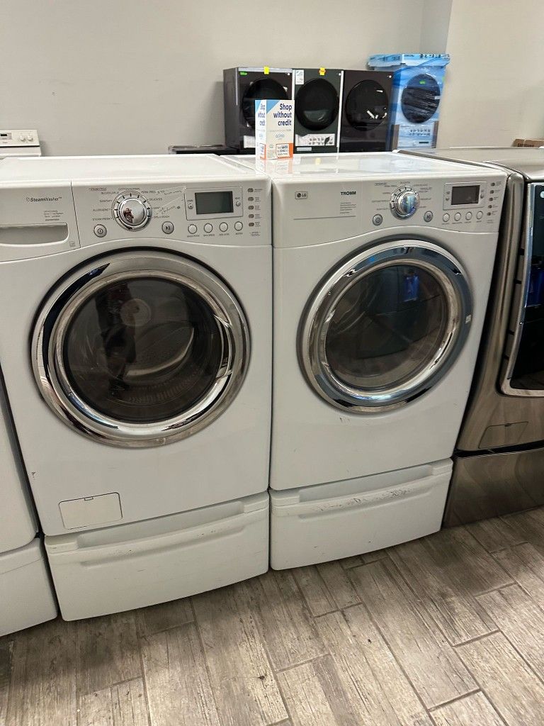 Lg washer and dryer set electric