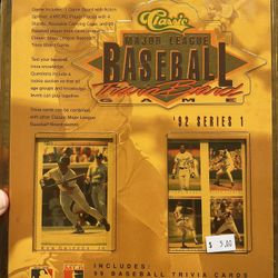 1992 Classic MLB Trivia Board Game-Sealed