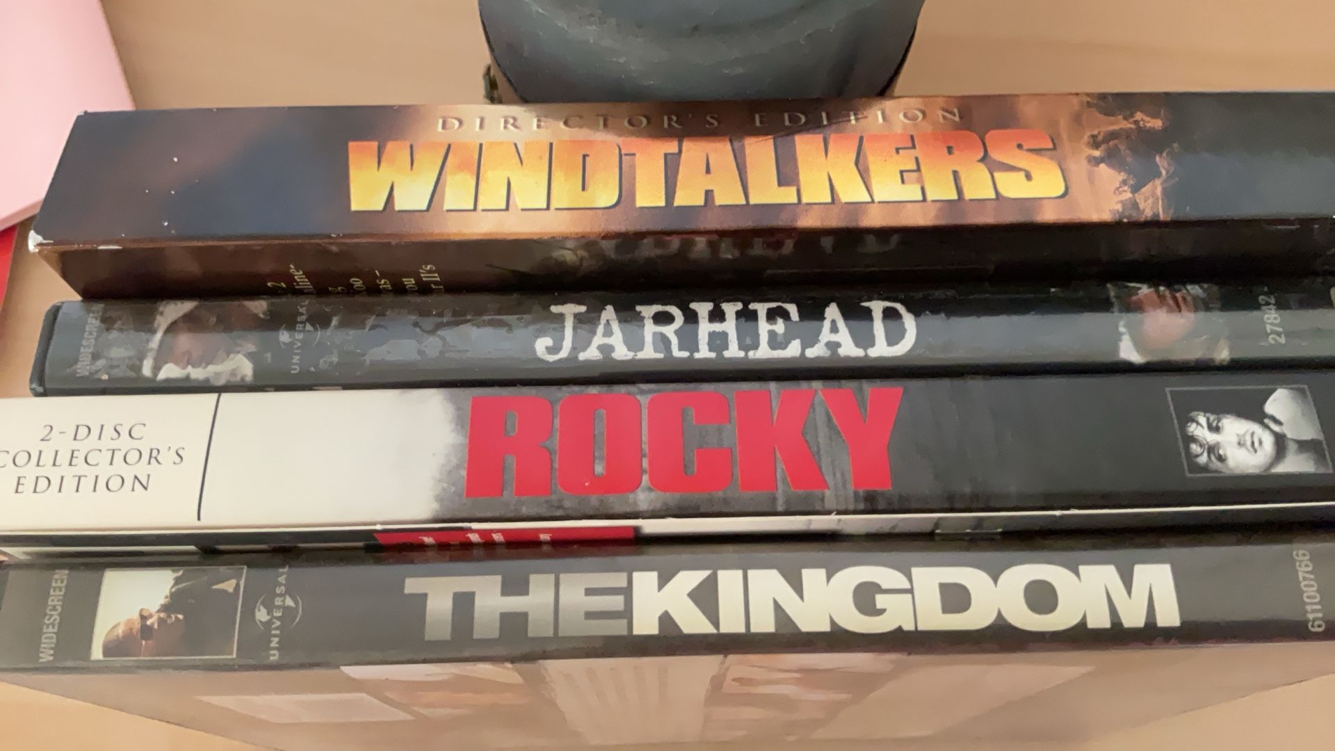 ROCKY, JARHEAD, WINDTALKERS, THE KINGDOM DVD’s $15 Or Best Offer For All