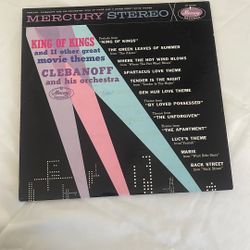 Clebanoff and His Orchestra - King of Kings and Other Great Movie Themes LP