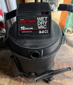 Craftsman 12 Gallon Wet/Dry Vac