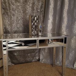 Mirrored Desk/Make up Table 