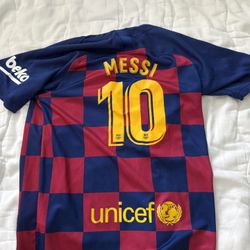 Barcelona Messi Jersey Youth Large