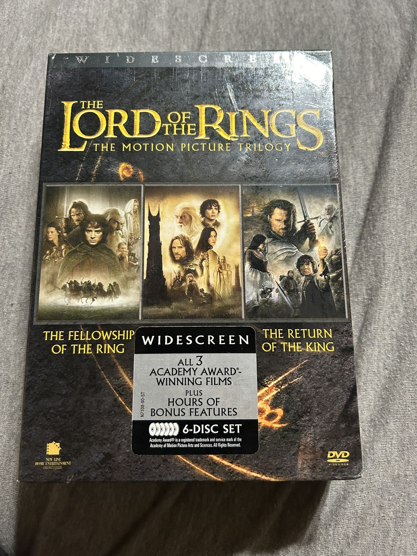 Lord Of The Rings DVD Trilogy