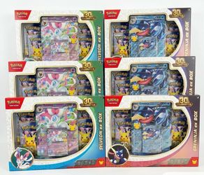 Pokémon 30th Celebration Sylveon & Greninja ex Box Set (6)