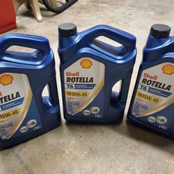 3 Gallons Rotella 50.00