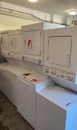 Frigidaire Laundry Center – Top Load Washer + Electric Dryer, 27"