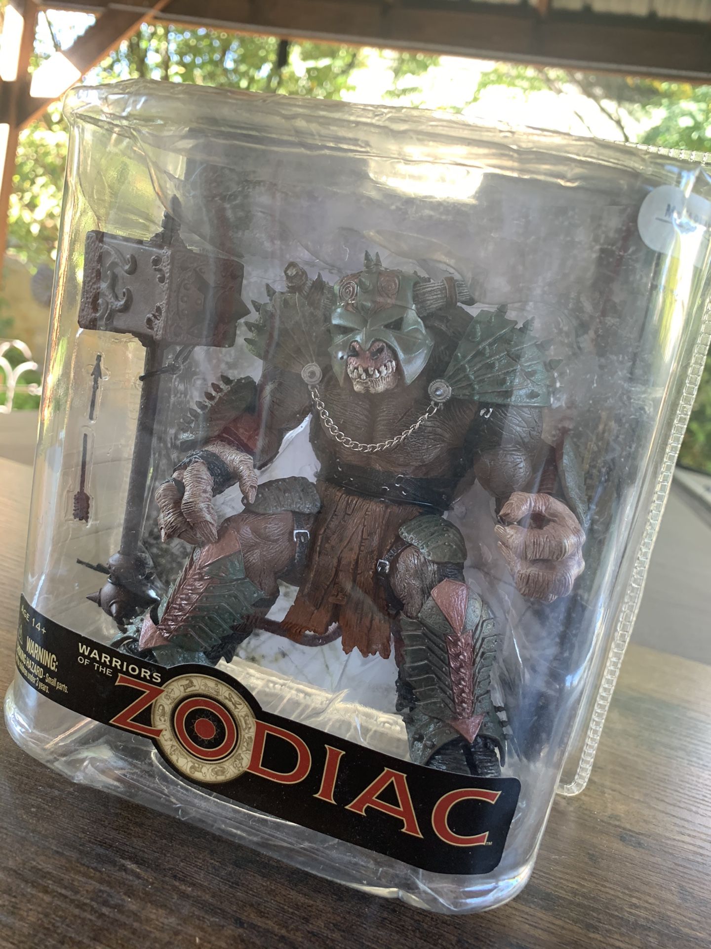 McFarlane Warriors of the Zodiac, Taurus figure BNIB