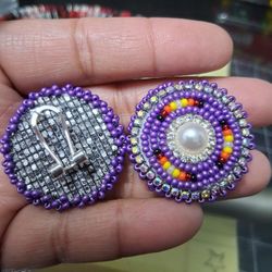 Authentic Beaded Earrings 