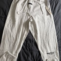 Essentials FEAR OF GOD Light Oatmeal Adult XL Sweatpants