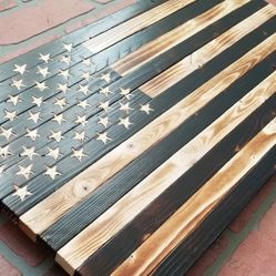 🇺🇸 Custom Wooden American Flags – Handcrafted Locally 🇺🇸